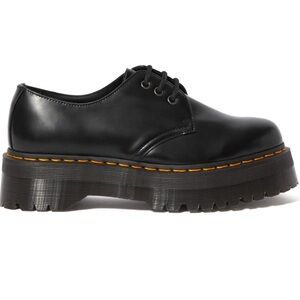 Dr. Marten 1461 Quad Smooth Leather Platform Shoes